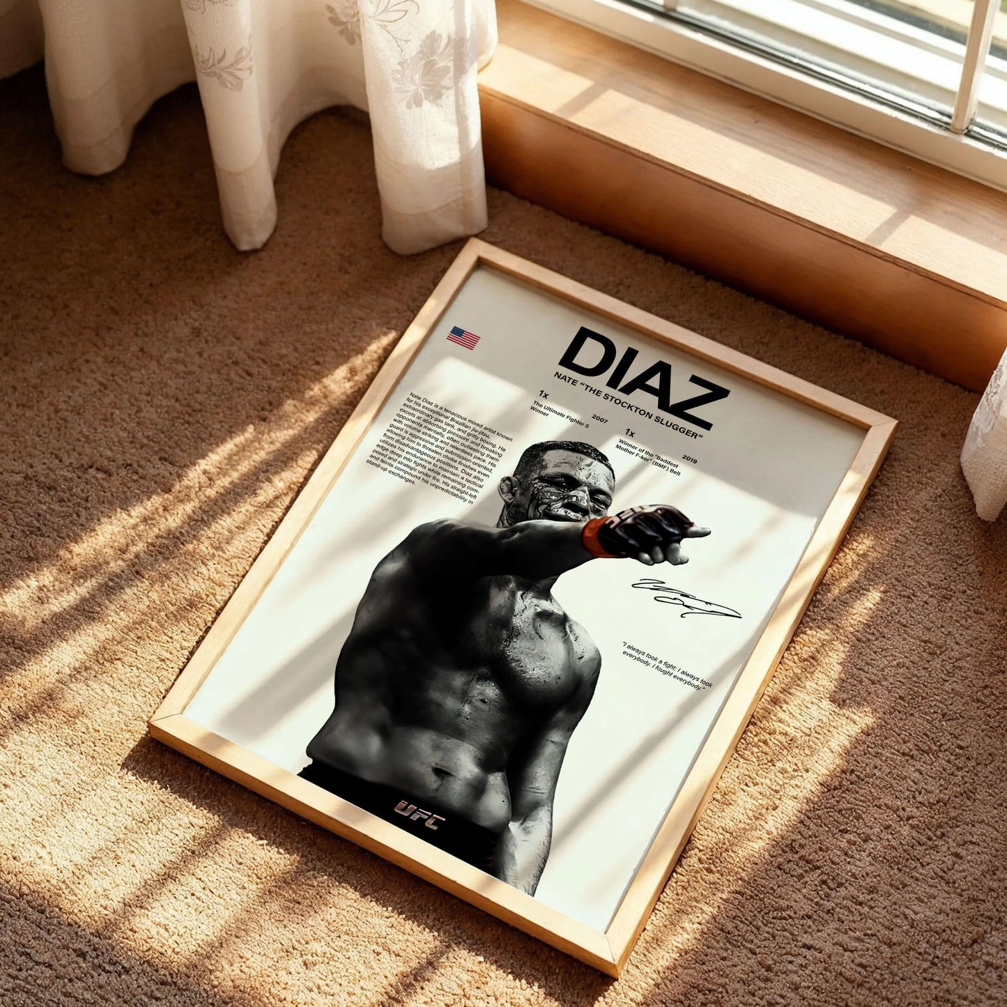 Nate Diaz Poster