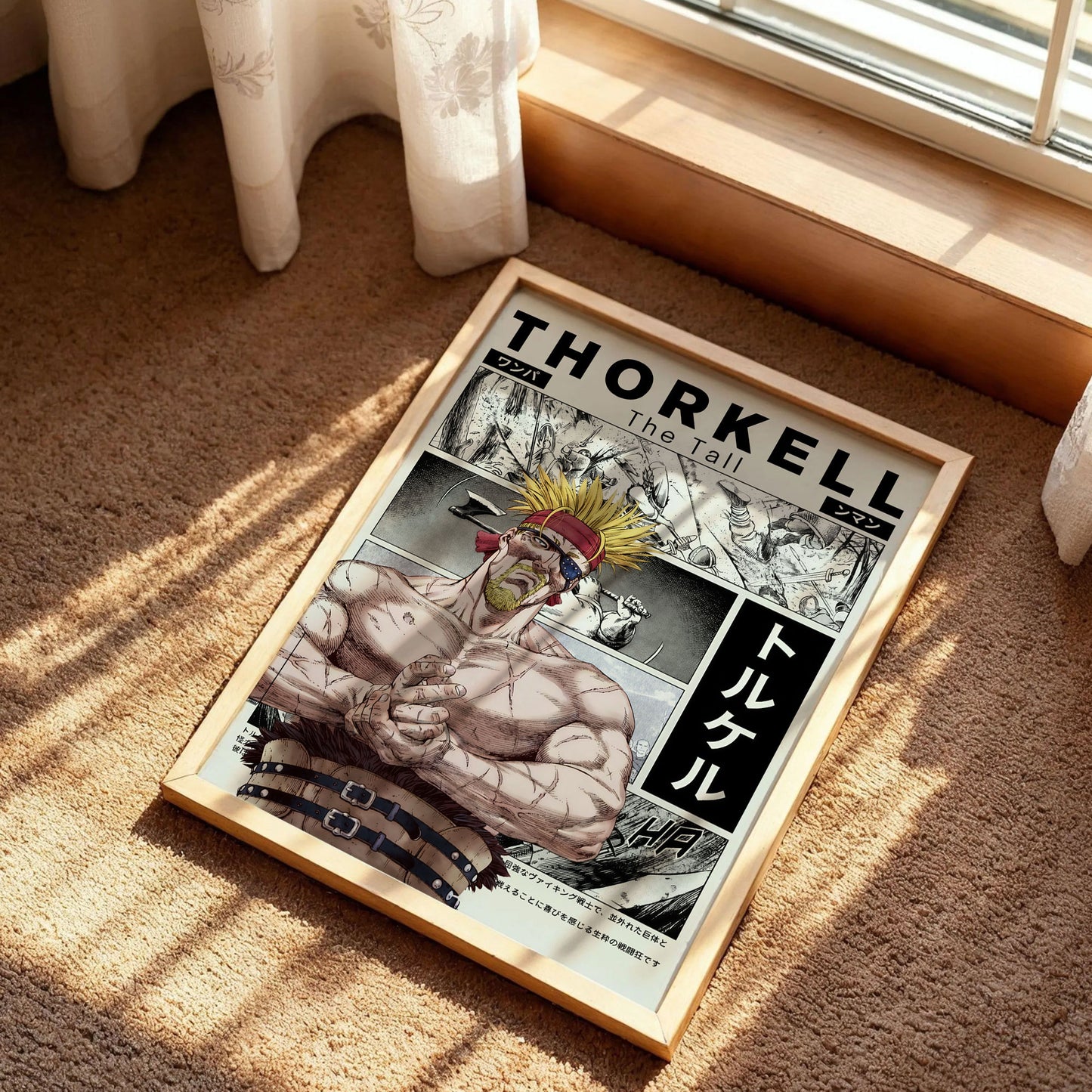 Vinland Saga Thorkell Poster