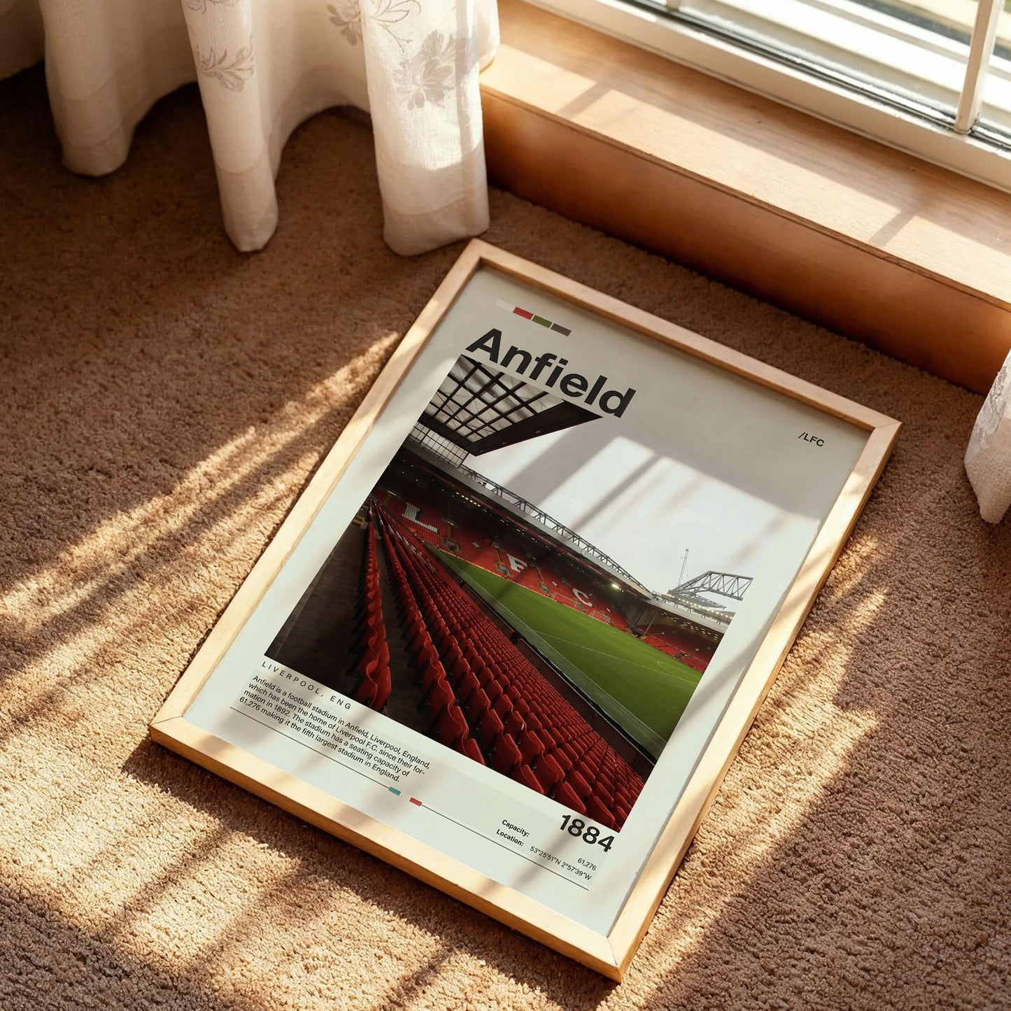Anfield Stadium Poster