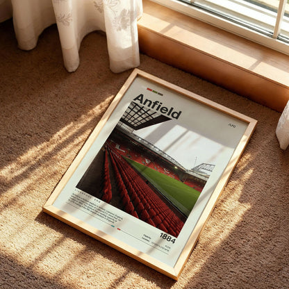 Anfield Stadium Poster