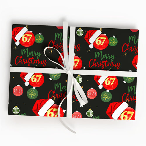 67 Meme Funny Christmas Gift Wrap
