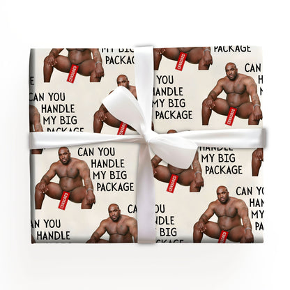 Can You Handle My Big Package Wapping Paper
