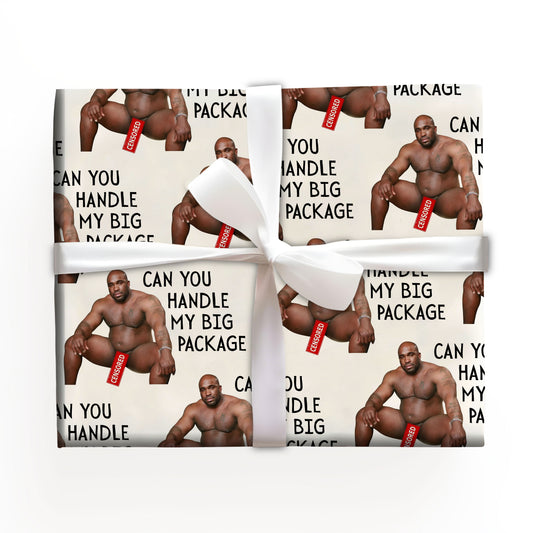 Can You Handle My Big Package Wapping Paper