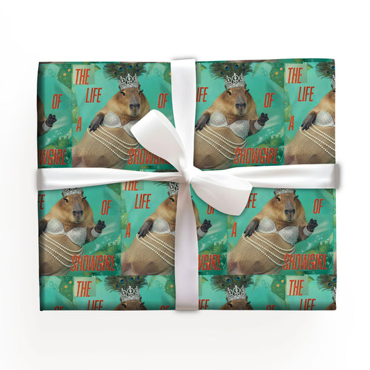 Capybara Swiftie Pop Culture Gift Paper