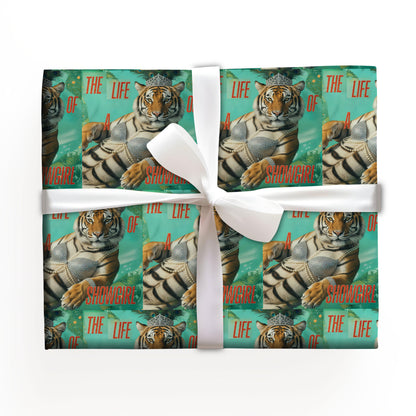 Tiger The Showgirl Era Wrapping Paper