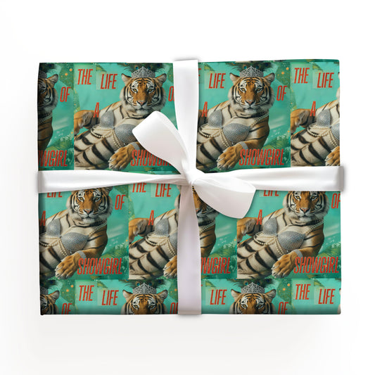 Tiger The Showgirl Era Wrapping Paper