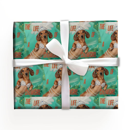 Dachshund Taylor Swift Wrapping Sheet