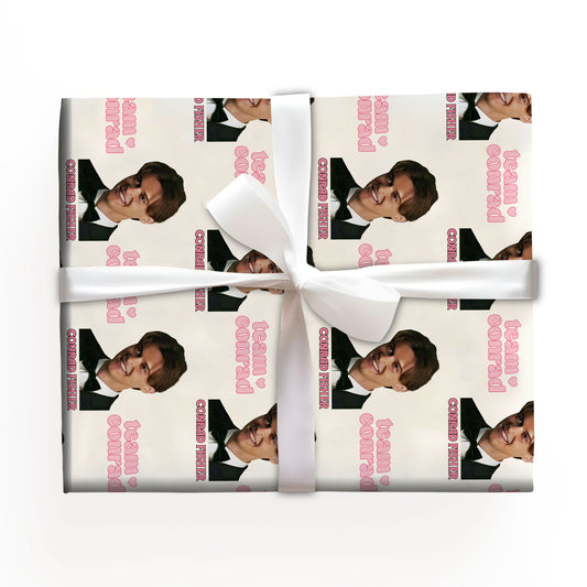 Conrad Fisher Christmas Wrapping Paper, Gift Wrapping Paper, The Summer I Turned Pretty Gift Wrap For Team Conrad
