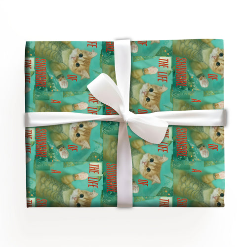 Kitty Scottish Fold The Life Of A Showgirl Album, Taylor Swift Gift Wrap Sheet Showgirl Life Wapping Paper