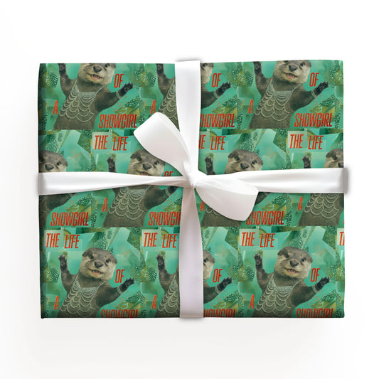 Otter The Life of a Showgirl Gift Wrap
