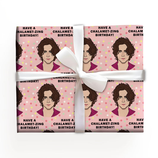 Timothée Chalamet Gifts Wrapping Arts Crafts Decorations