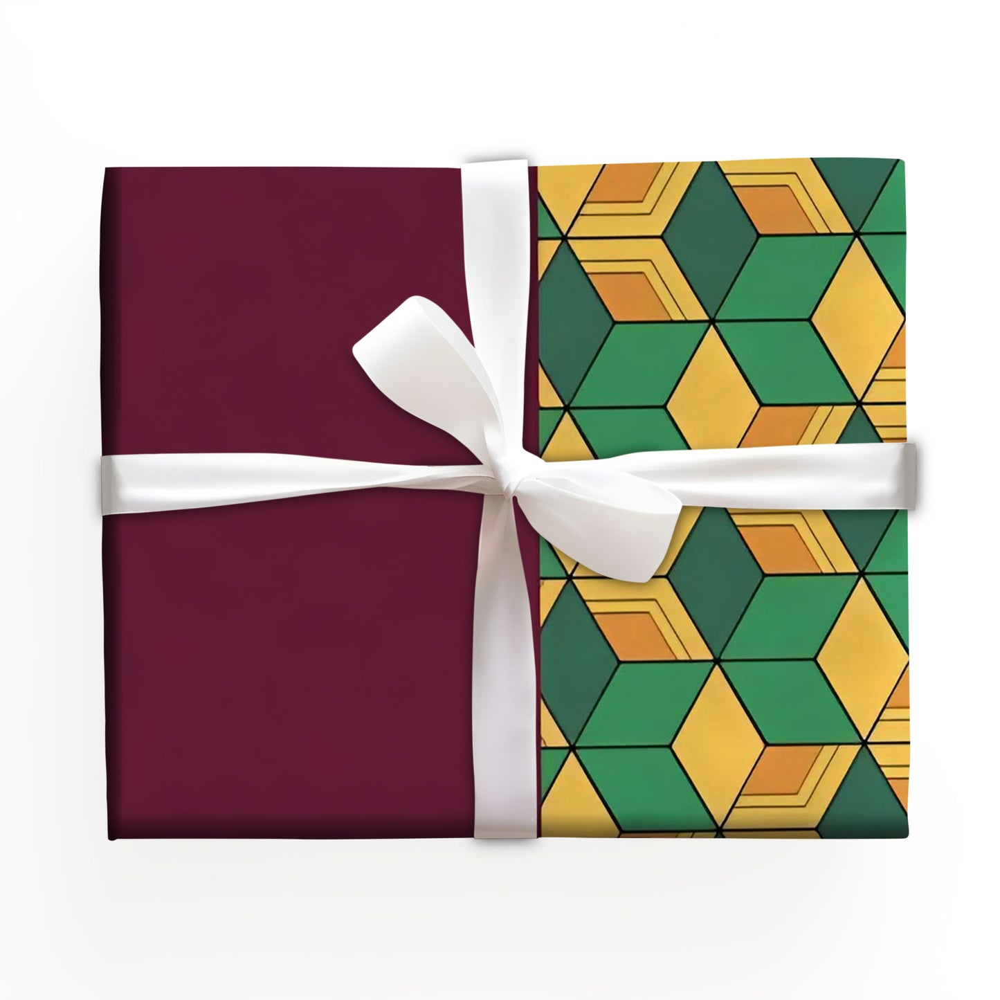 Demon Slayer Gift Wrap Paper for Xmas Winter Holiday Gifts