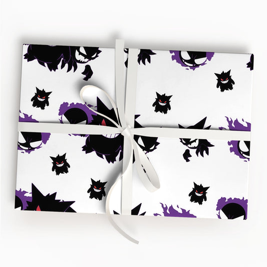 Gengar Evolution Wrapping Paper Sheets