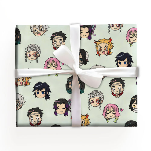 Doujinshi Kimetsu No Yaiba Anime Wrapping Paper Roll
