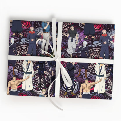 Christmas Jujutsu Kaisen Gift Wrap