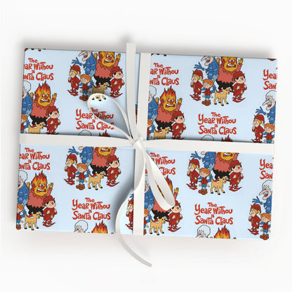 The Year Without a Santa Claus Gift Wrap