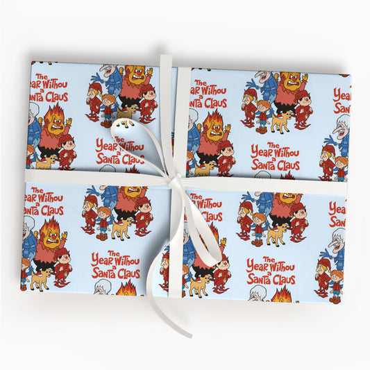 The Year Without a Santa Claus Gift Wrap