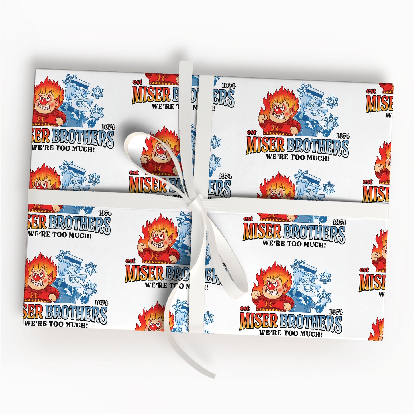 Miser Brothers We're Too Much Wrapping Paper