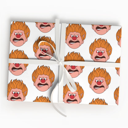 The Year Without a Santa Claus  Miser Brothers Wrapping Paper