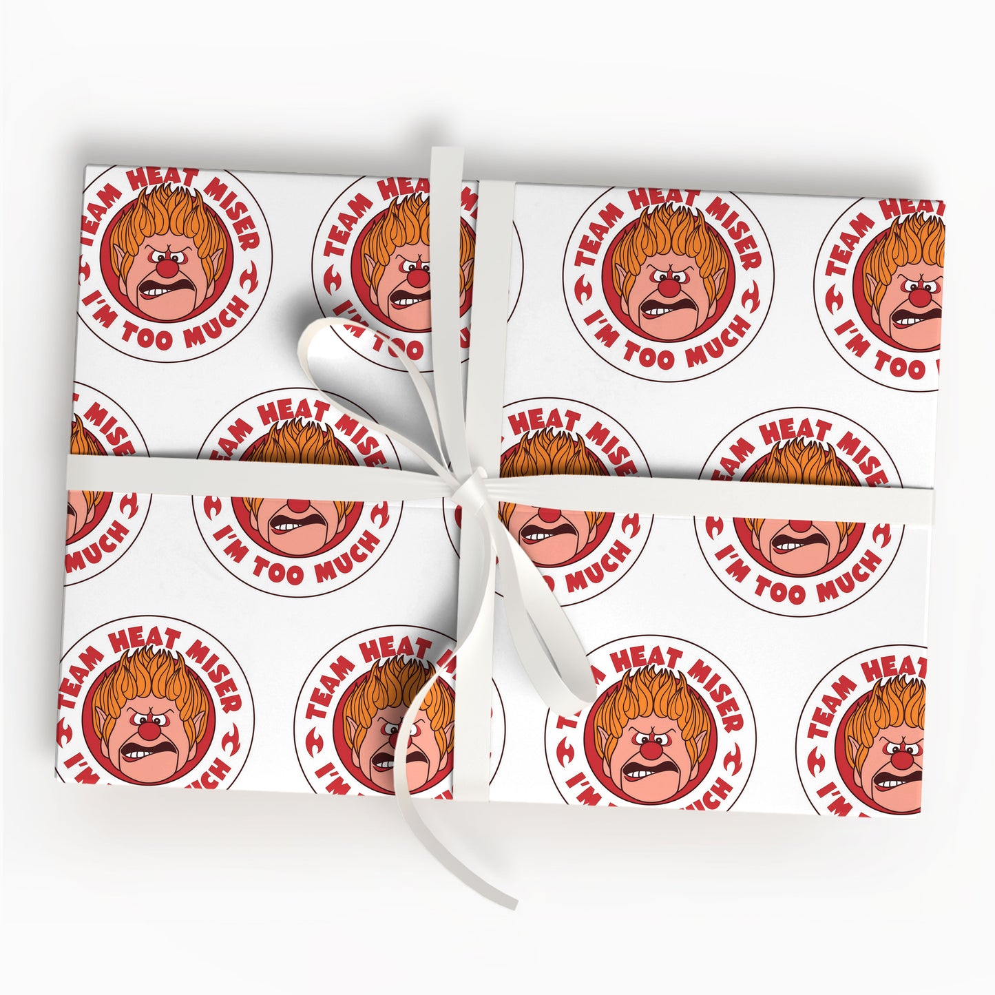 The Year Without a Santa Claus Team Heat Miser Wrapping Paper