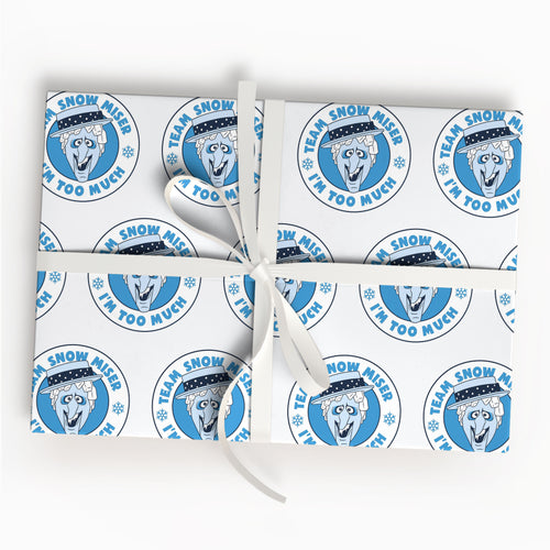 The Year Without a Santa Claus Team Snow Miser Wrapping Paper