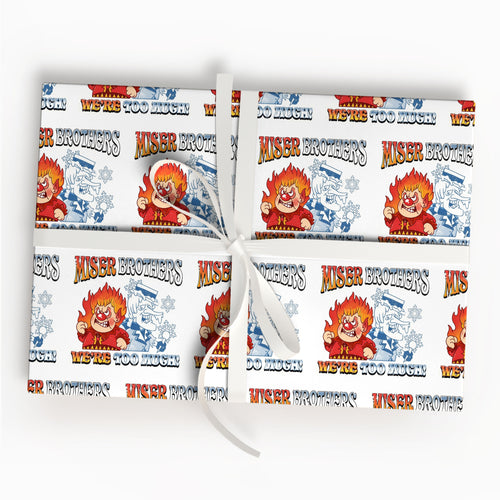 The Year Without a Santa Claus Miser Brother Wrapping Paper