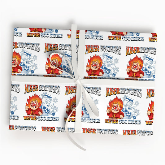 The Year Without a Santa Claus Miser Brother Wrapping Paper