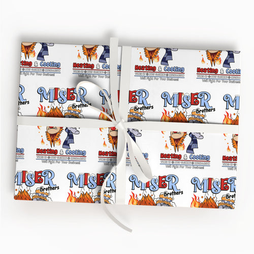 The Year Without a Santa Claus Xmas Holiday Gift Wrap