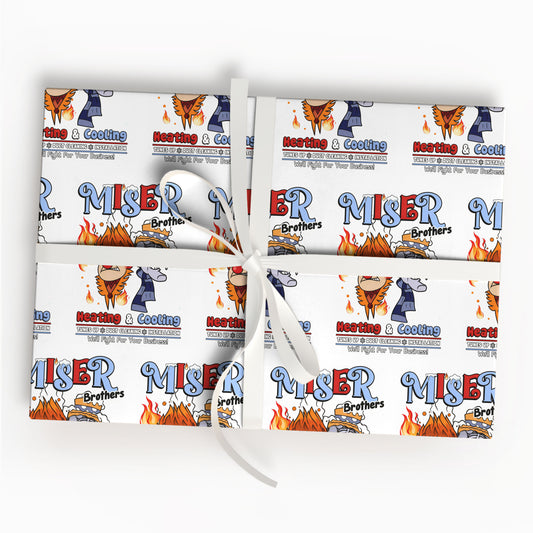 The Year Without a Santa Claus Xmas Holiday Gift Wrap