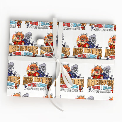 The Year Without a Santa Claus Christmas Wrapping Paper Sheets