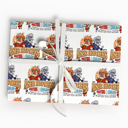 The Year Without a Santa Claus Christmas Wrapping Paper Sheets