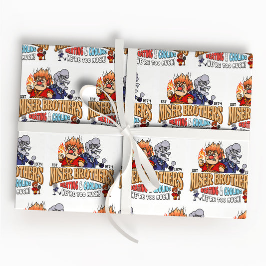 The Year Without a Santa Claus Christmas Wrapping Paper Sheets