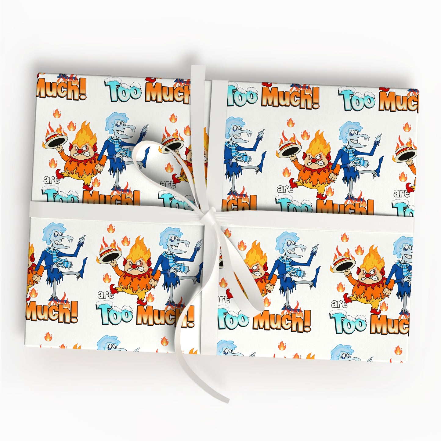 A Miser Brothers' Christmas Wrapping Paper