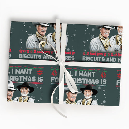 Lonesome Dove Wrapping Paper