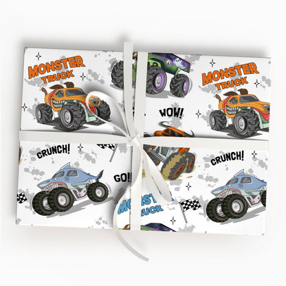 Monster Truck Wrap Gift