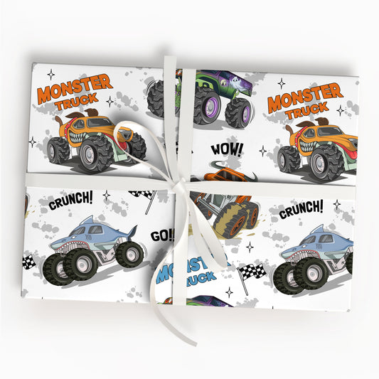 Monster Truck Wrap Gift