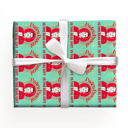 Pedro Pascal Wrapping Paper, Is The Real Gift Unbearable Weight Of Massive Talent