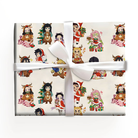 Demon Slayer Corps Kimetsu no Yaiba Gift Wrap