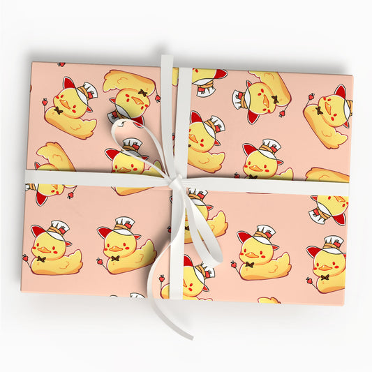 Duck Hazbin Hotel Wrapping Paper