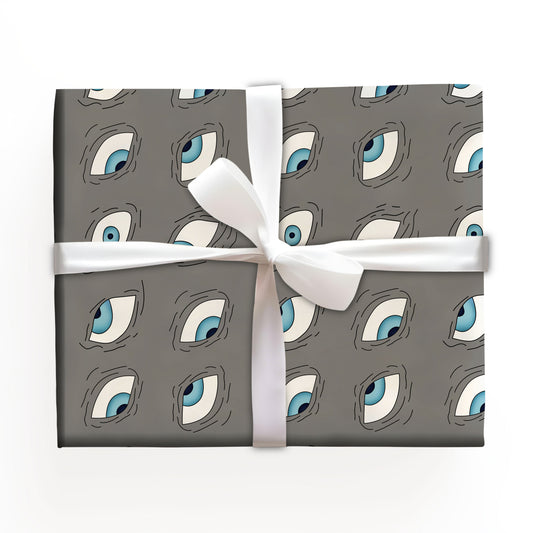 The Eye of Providence Gothic Wrapping Paper Sheets