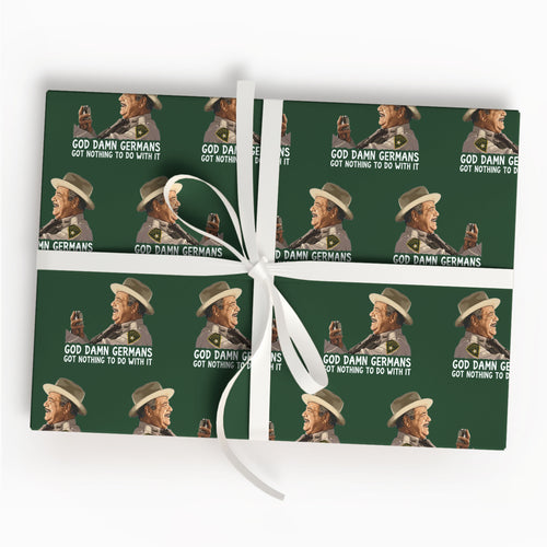Bandit Buford T Justice Wrapping Paper