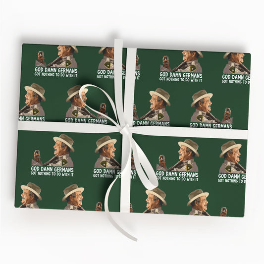 Bandit Buford T Justice Wrapping Paper