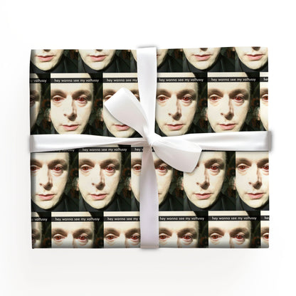 Hey Wanna See My Voltussy Edward Vampire Gift Wrap