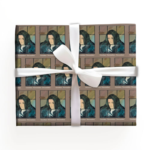 Twilight Edward Holiday Wrapping Paper Festive Gift