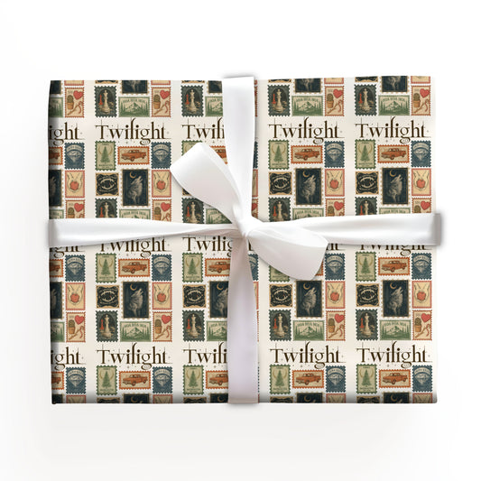 Twilight Gothic Christmas Edition Wrapping Paper