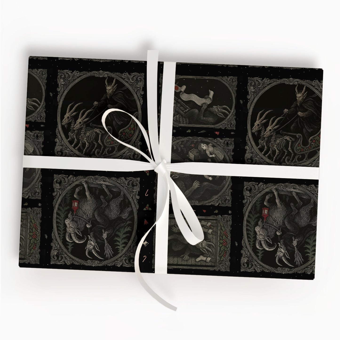 Krampus Wrapping Paper