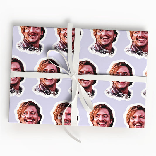 Pedro Pascal Wrapping Paper Gift