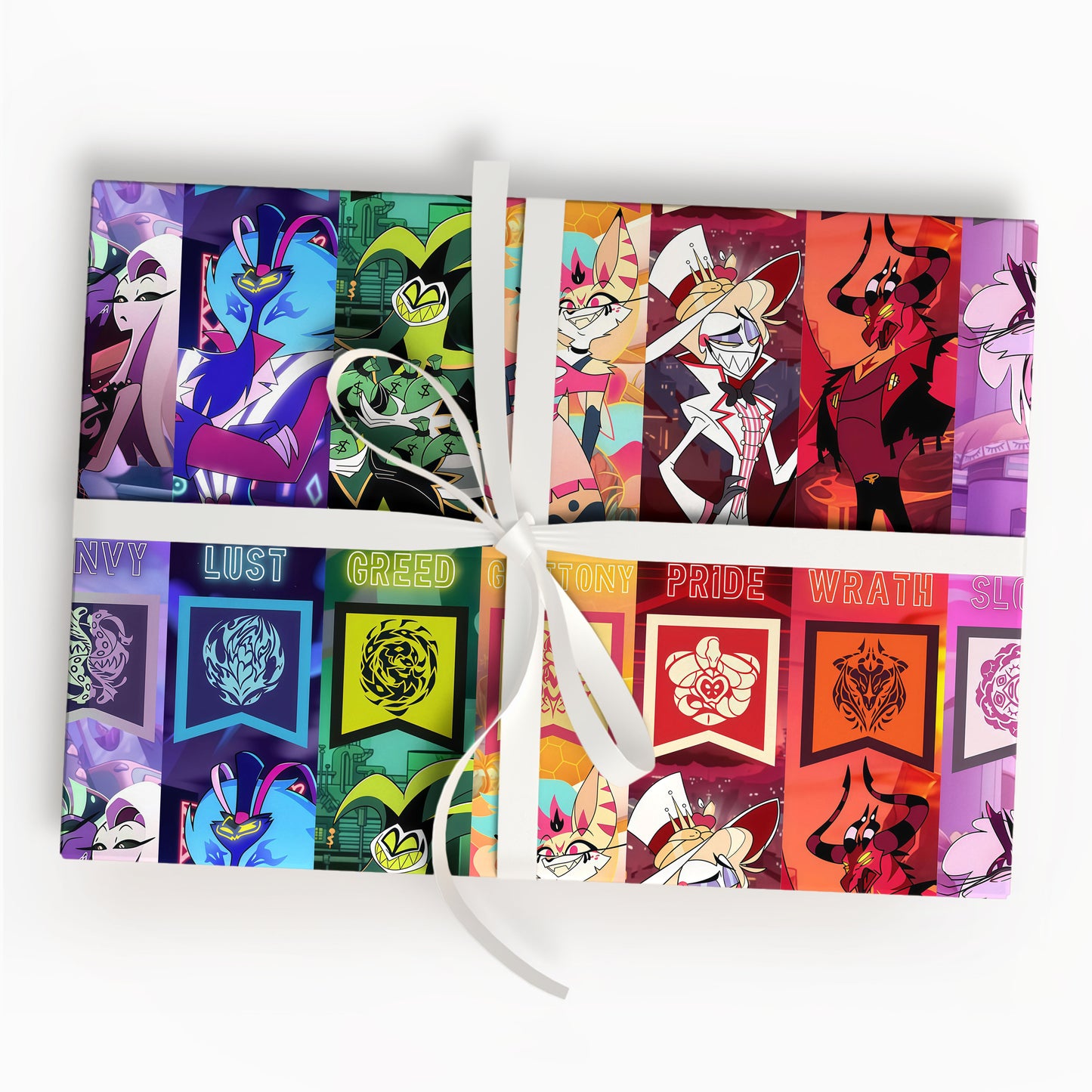 Hazbin Hotel Wrapping Paper Gifts Christmas
