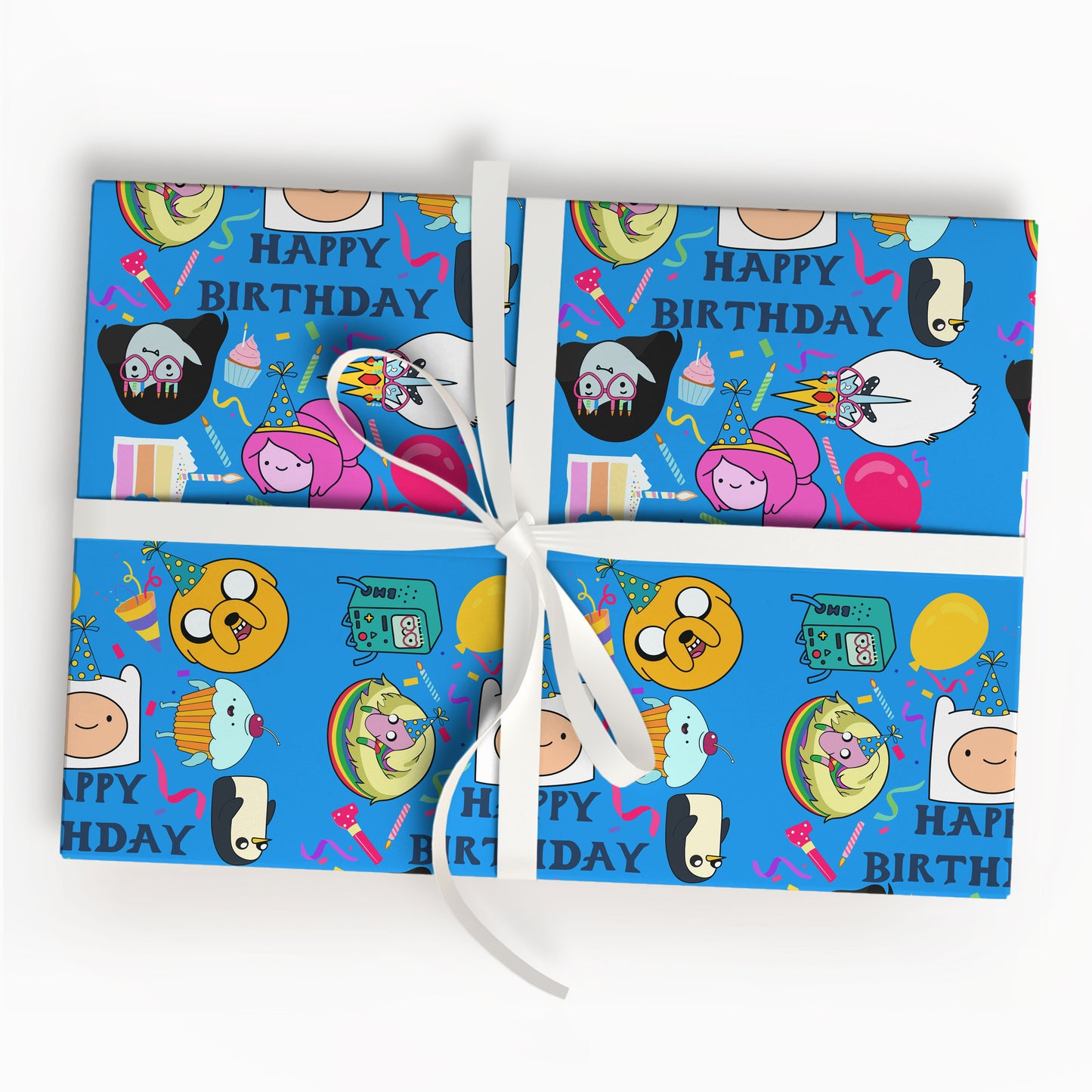 Adventure Time Xmas Wrapping Paper