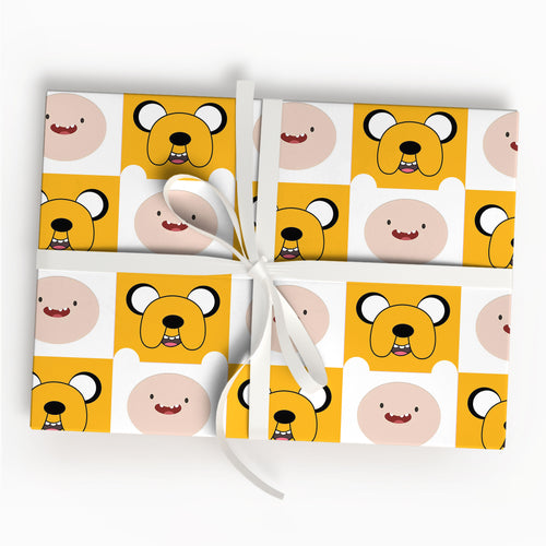 Adventure Time Xmas Wrapping Paper Roll